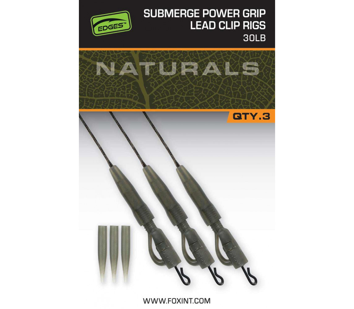 #2561 cac850-submerge-power-grip-lead-clip-rigs_30lb